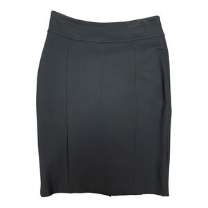Betabrand Classic Black Pencil Skirt